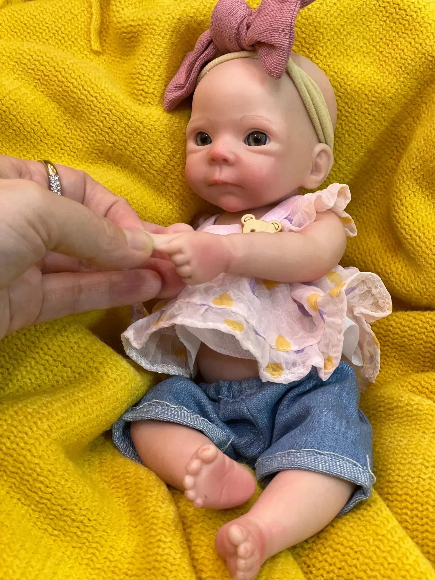Image of Reborn Baby Dolls 8Styles/26Cm Open And Close Eyes Cute Soft Full
