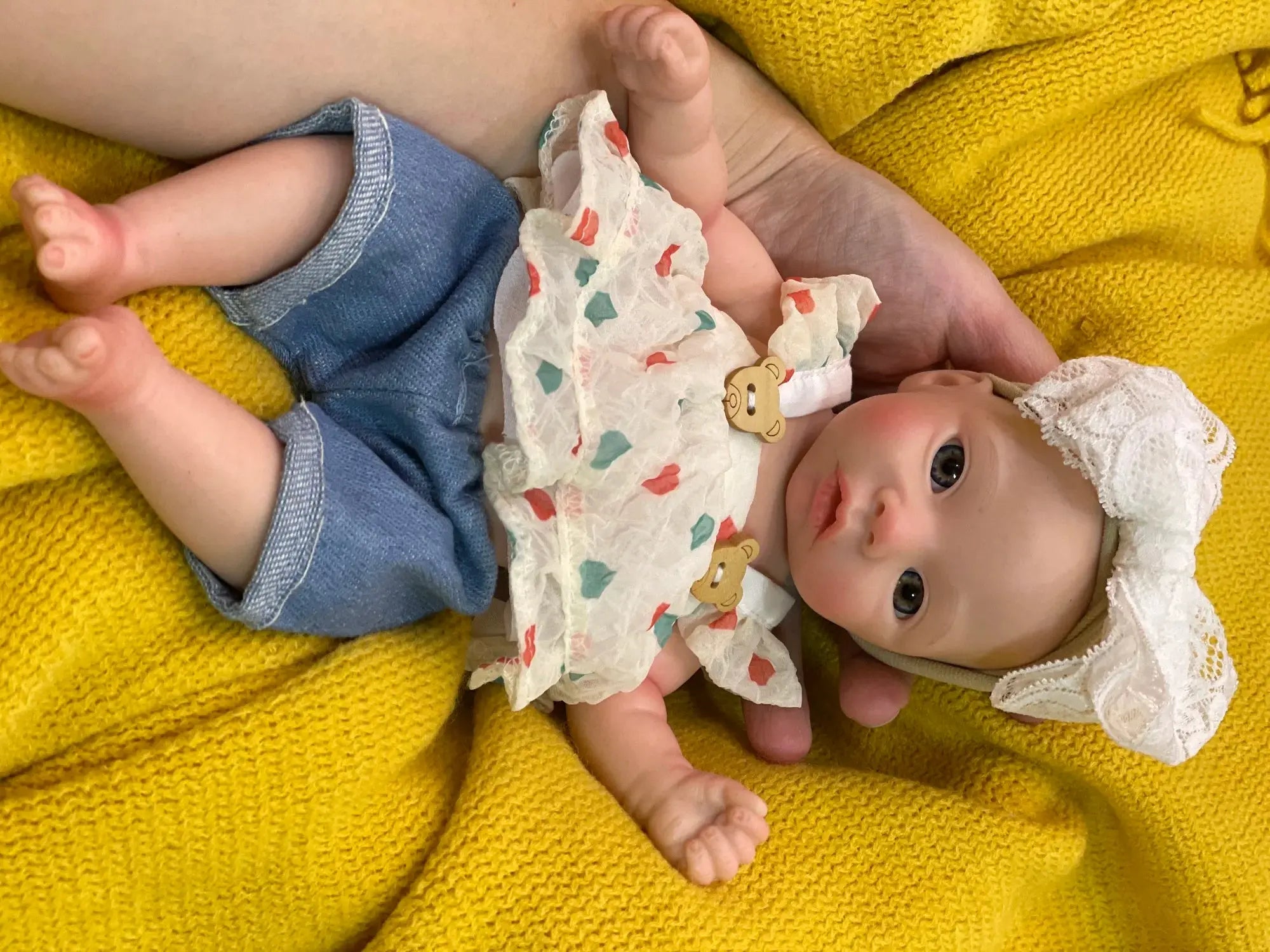 Image of Reborn Baby Dolls 8Styles/26Cm Open And Close Eyes Cute Soft Full
