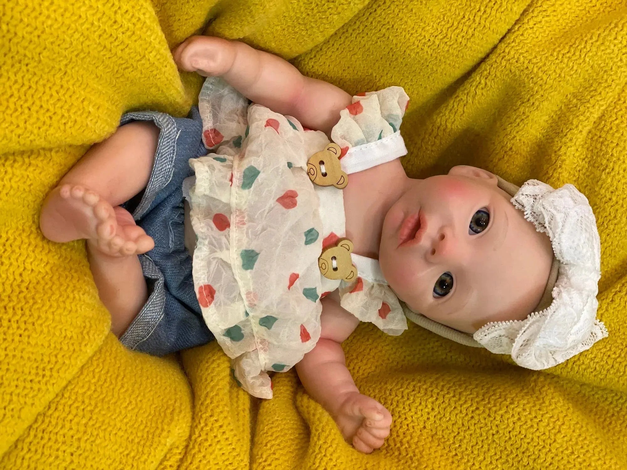 Image of Reborn Baby Dolls 8Styles/26Cm Open And Close Eyes Cute Soft Full