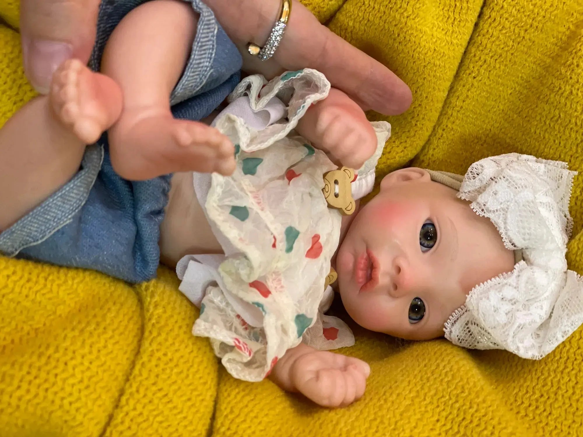 Image of Reborn Baby Dolls 8Styles/26Cm Open And Close Eyes Cute Soft Full