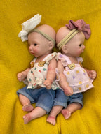Image of Reborn Baby Dolls 8Styles/26Cm Open And Close Eyes Cute Soft Full