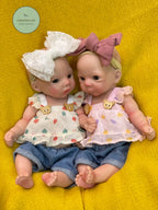 Image of Reborn Baby Dolls 8Styles/26Cm Open And Close Eyes Cute Soft Full