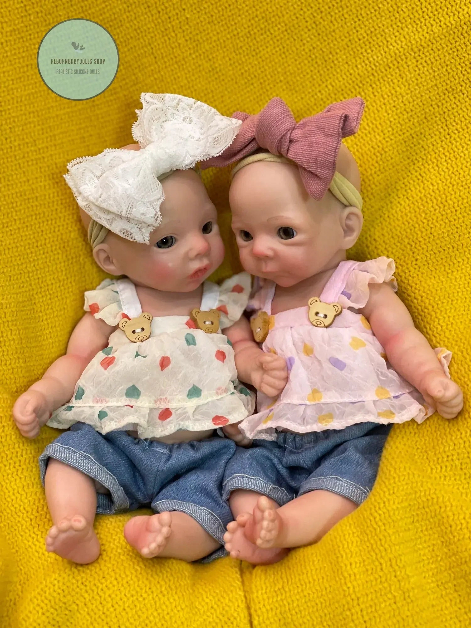 Image of Reborn Baby Dolls 8Styles/26Cm Open And Close Eyes Cute Soft Full