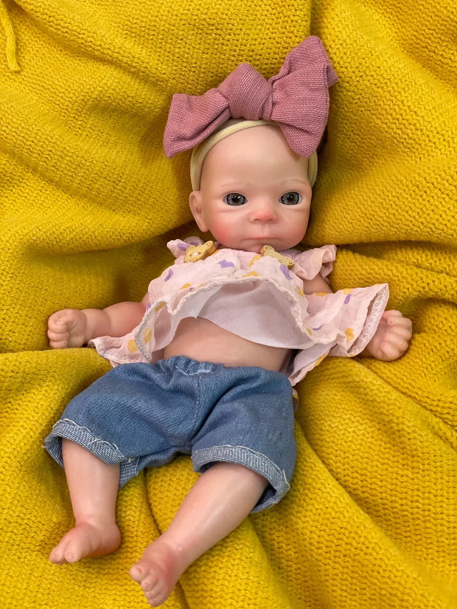 Image of Reborn Baby Dolls 8Styles/26Cm Open And Close Eyes Cute Soft Full