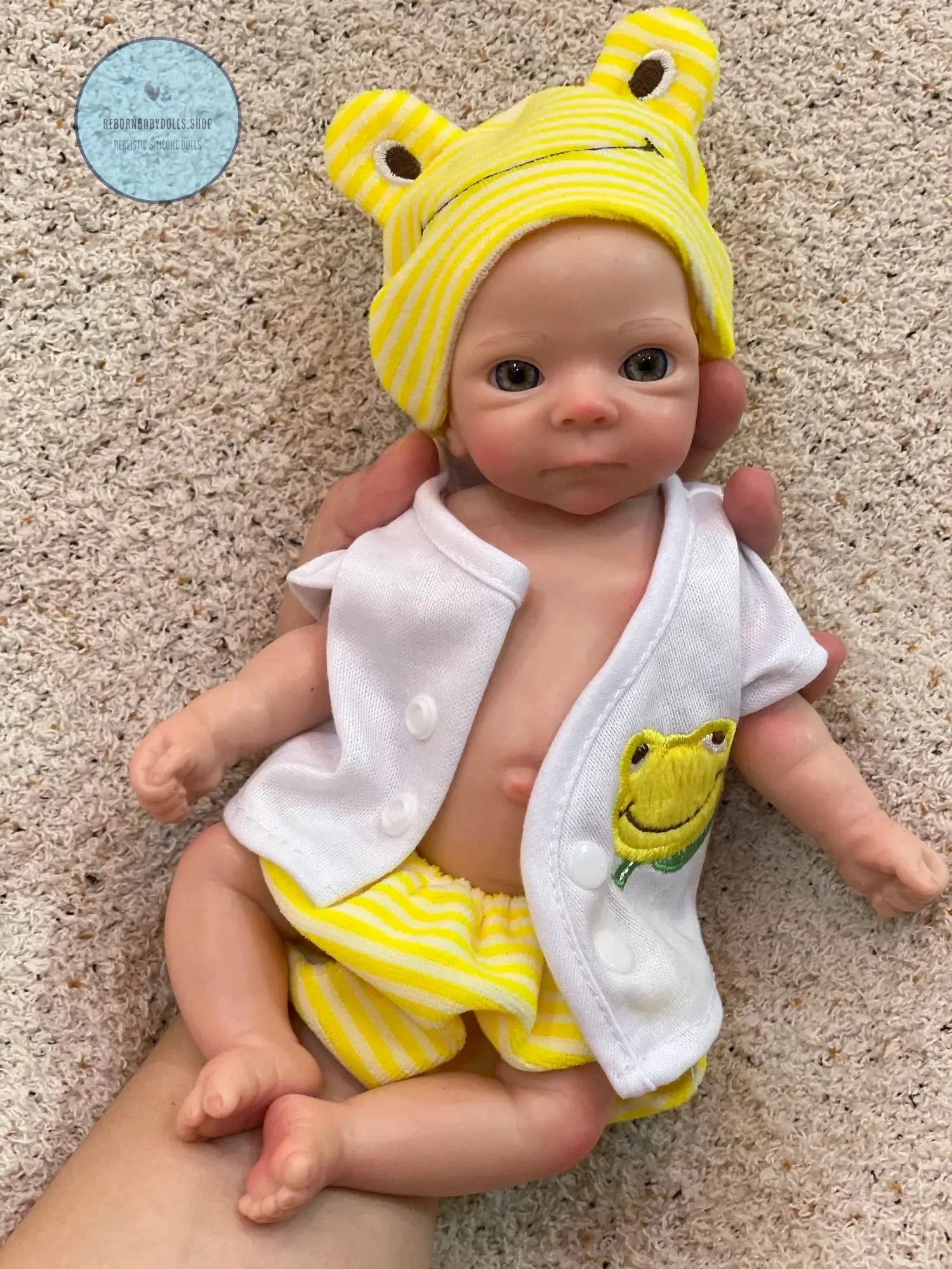 Image of Reborn Baby Dolls 8Styles/26Cm Open And Close Eyes Cute Soft Full