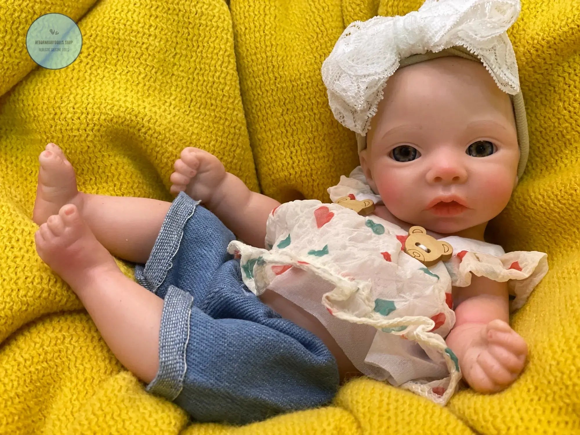 Image of Reborn Baby Dolls 8Styles/26Cm Open And Close Eyes Cute Soft Full