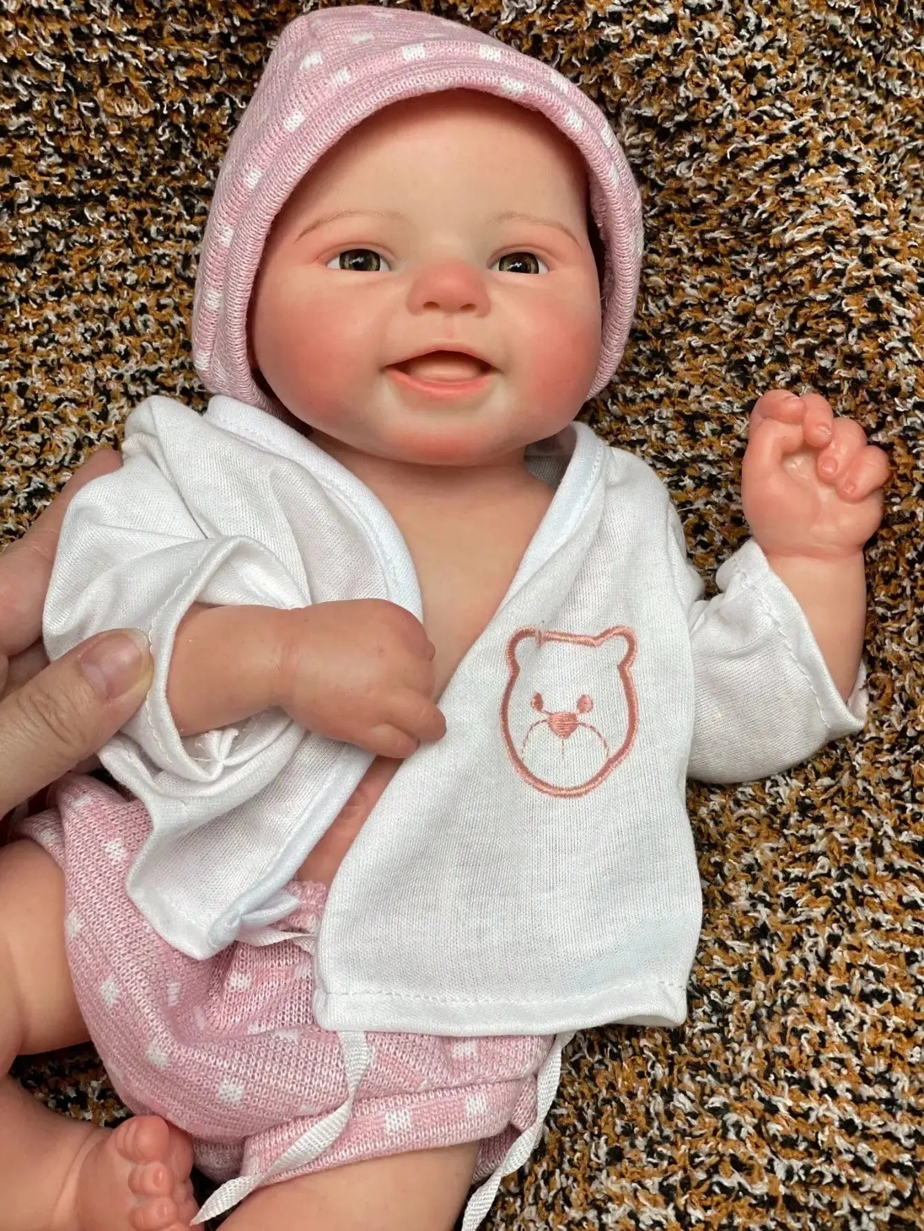 Image of Reborn Baby Dolls Aizwa1 16 Inch Realistic Newborn Bebe Emmy |