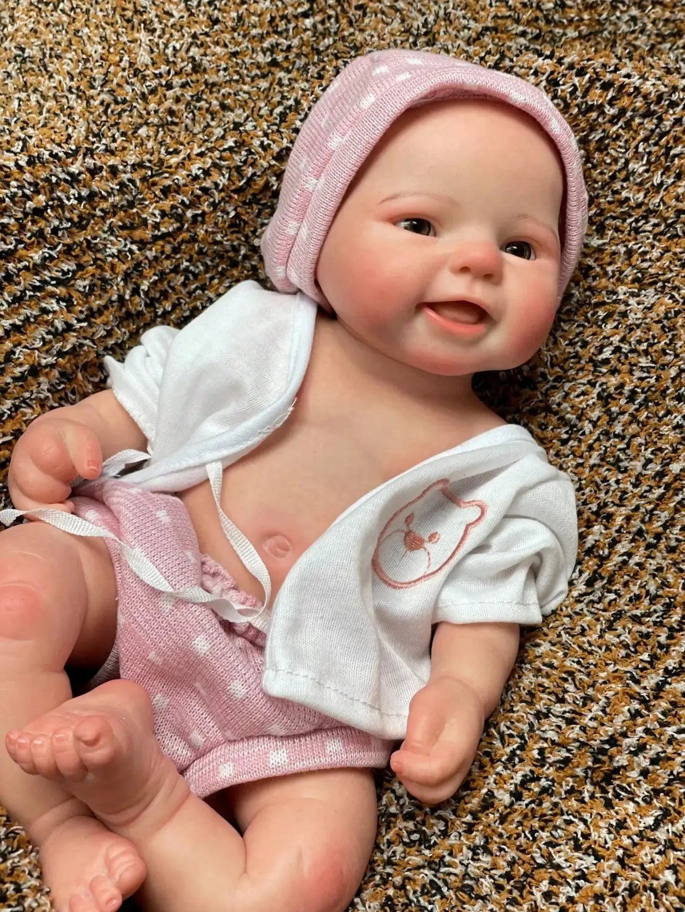 Image of Reborn Baby Dolls Aizwa1 16 Inch Realistic Newborn Bebe Emmy |