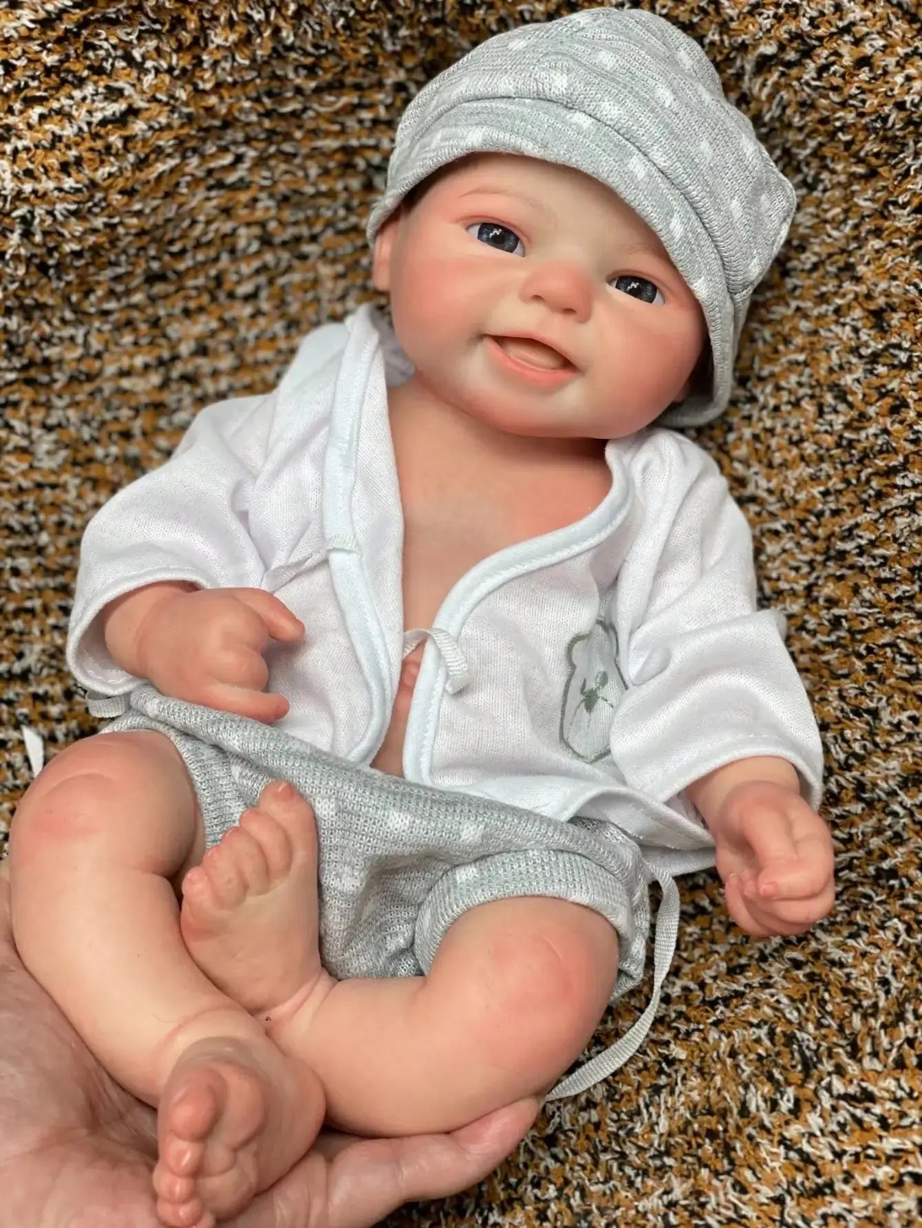 Image of Reborn Baby Dolls Aizwa1 16 Inch Realistic Newborn Bebe Emmy |