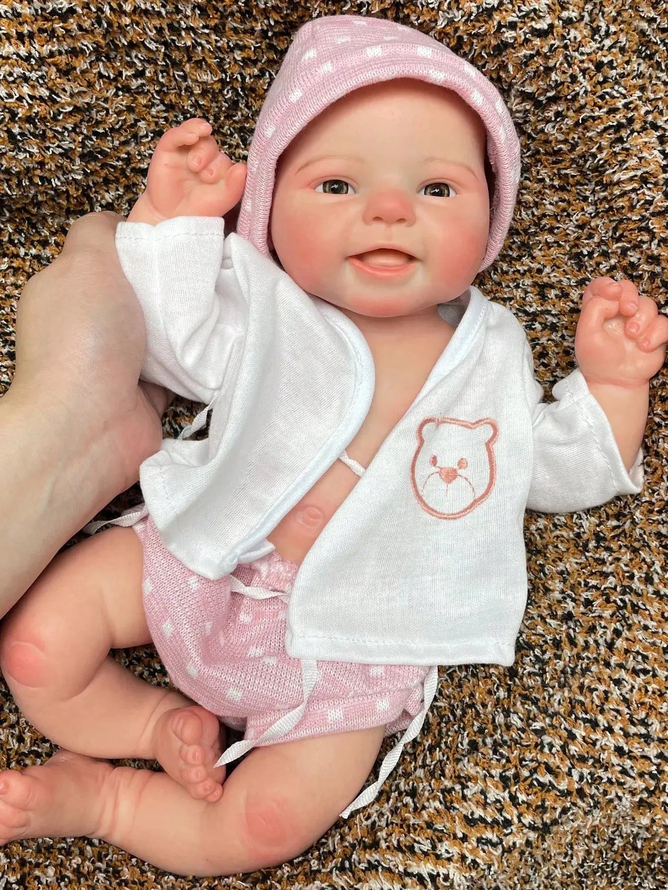 Image of Reborn Baby Dolls Aizwa1 16 Inch Realistic Newborn Bebe Emmy |
