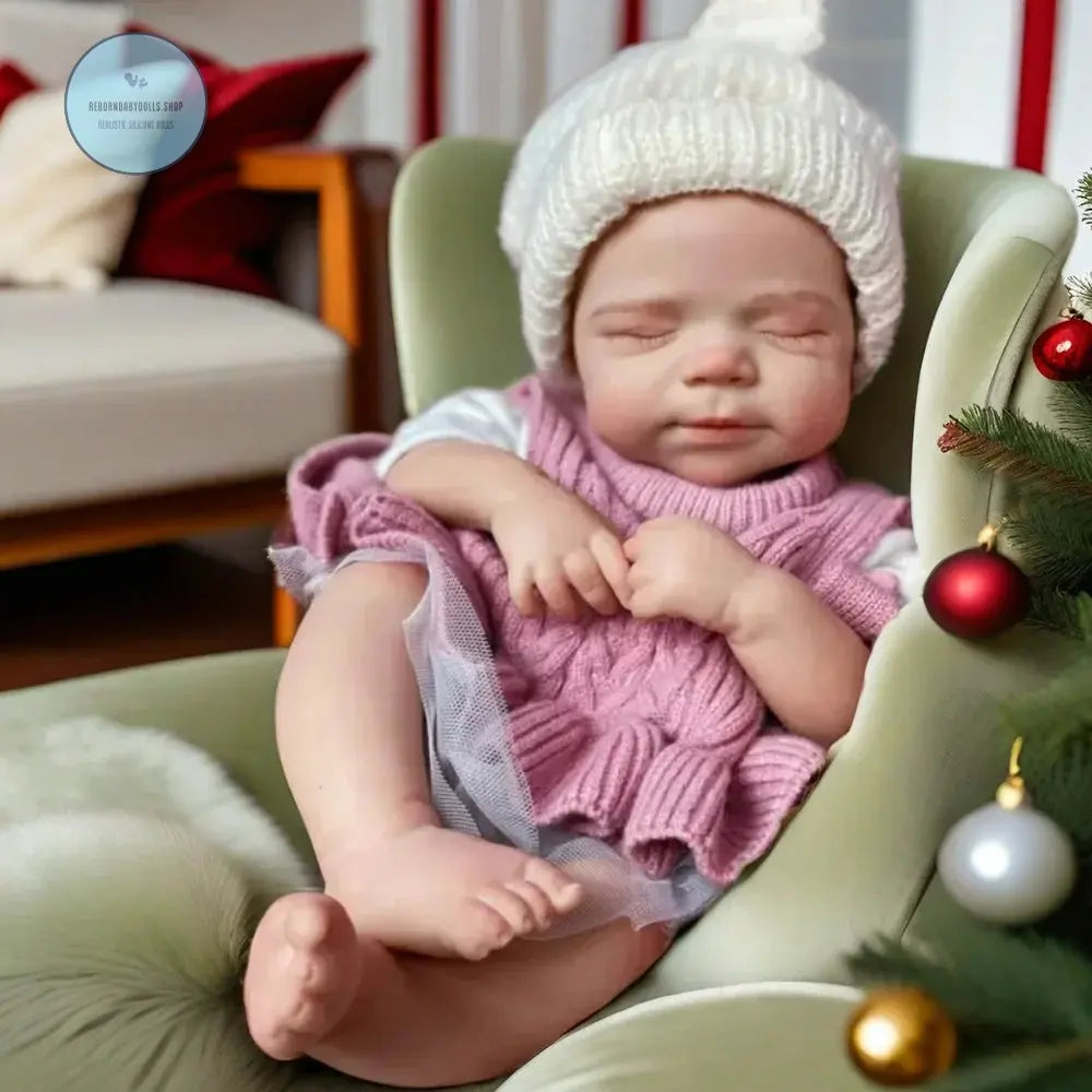 Image of Reborn Baby Dolls Aizwa1 18 Inch Lifelike Bebe Pascale Handmade