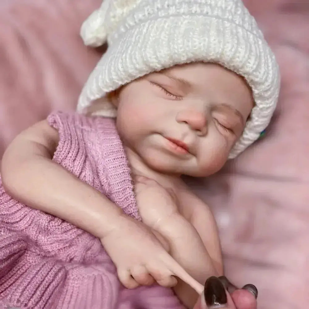 Image of Reborn Baby Dolls Aizwa1 18 Inch Lifelike Bebe Pascale Handmade