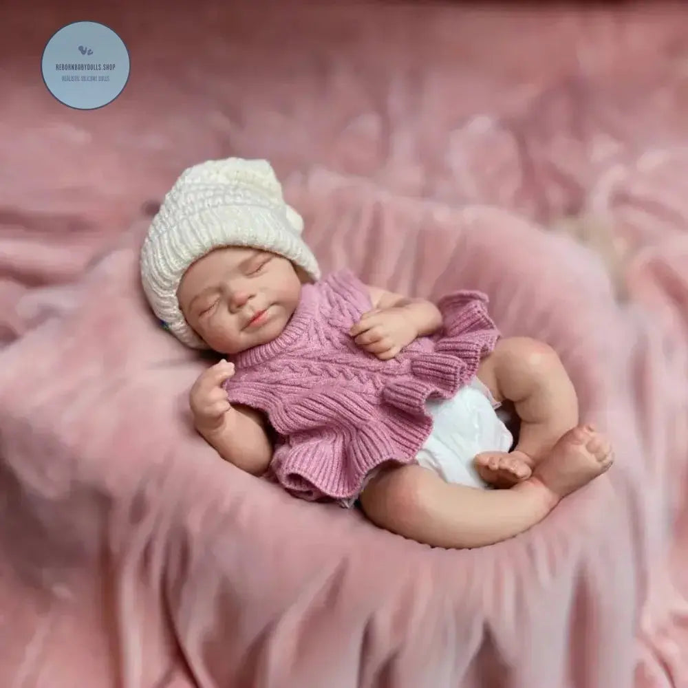 Image of Reborn Baby Dolls Aizwa1 18 Inch Lifelike Bebe Pascale Handmade