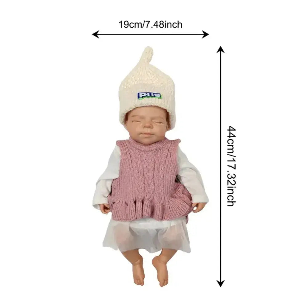 Image of Reborn Baby Dolls Aizwa1 18 Inch Lifelike Bebe Pascale Handmade