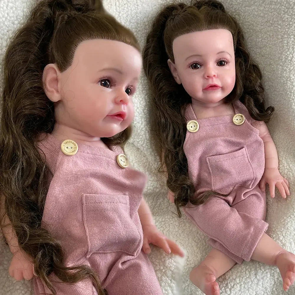 Image of Reborn Baby Dolls Artist Collectibles Realistic 20" Soft Silicone