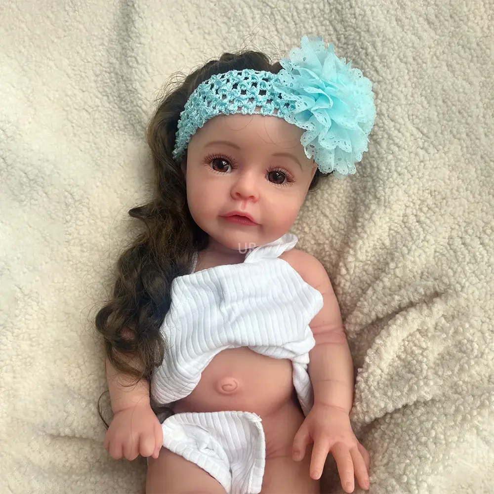 Image of Reborn Baby Dolls Artist Collectibles Realistic 20" Soft Silicone