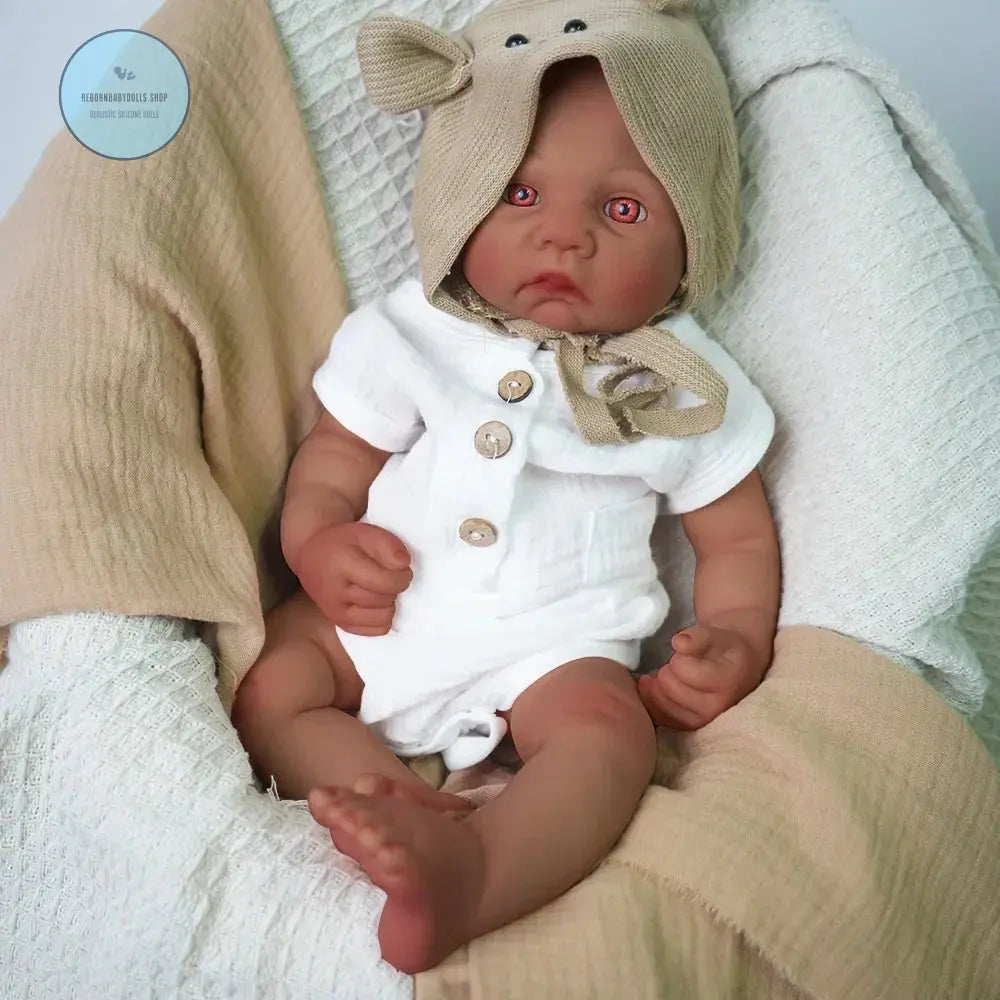 Image of Reborn Baby Dolls Baby Like Touch 41Cm All Silicone Boy Reincarnation