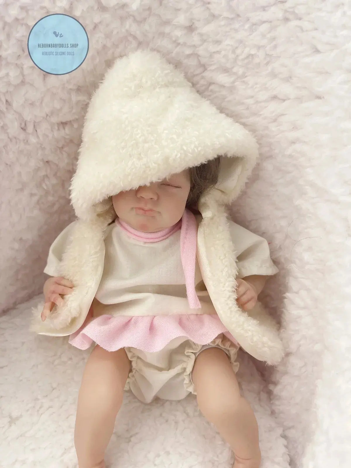 Image of Reborn Baby Dolls Clothes Set B - For Mini Reborn Kit 9 Inches Reborn