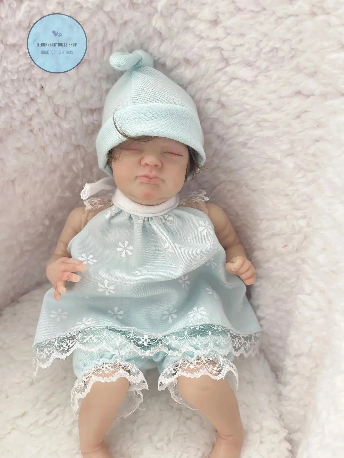 Image of Reborn Baby Dolls Clothes Set B - For Mini Reborn Kit 9 Inches Reborn