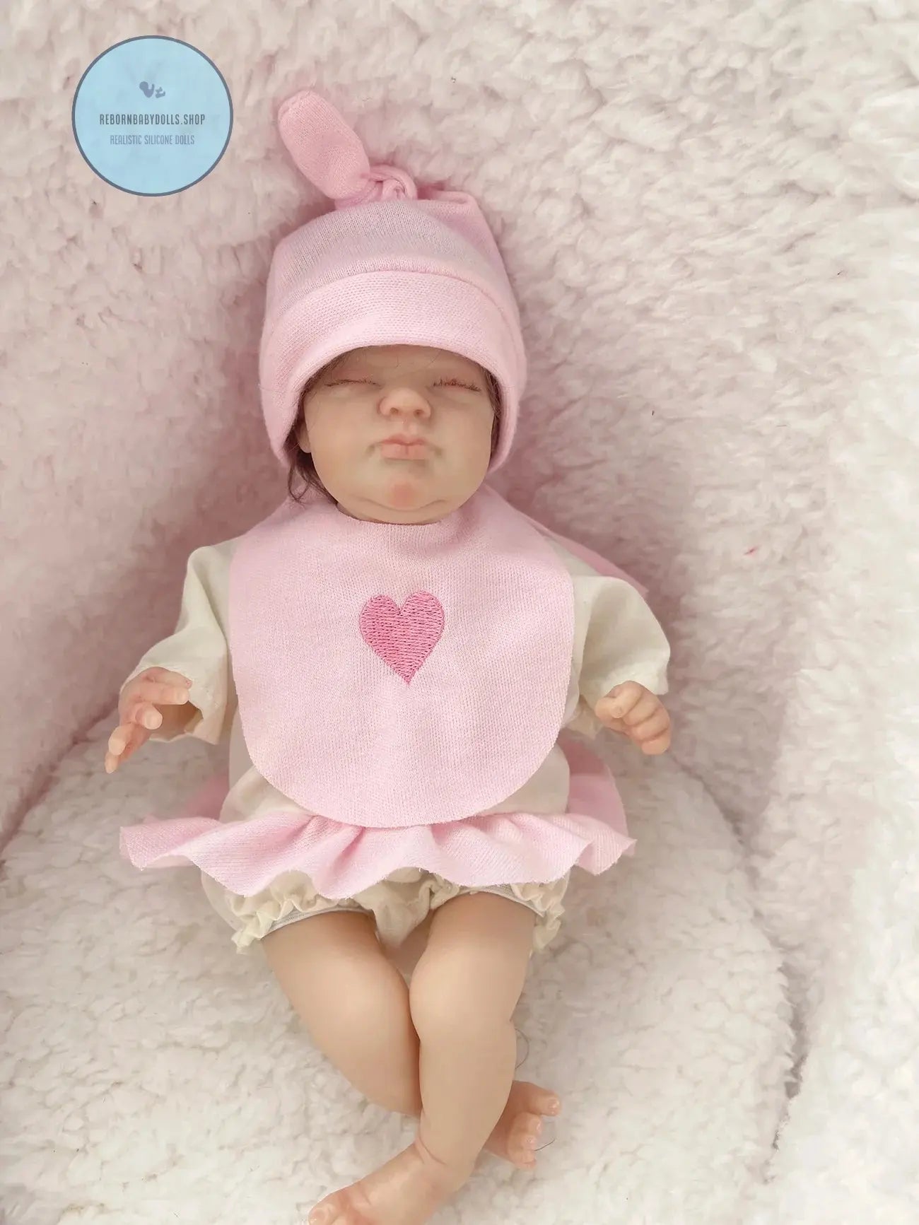 Image of Reborn Baby Dolls Clothes Set B - For Mini Reborn Kit 9 Inches Reborn