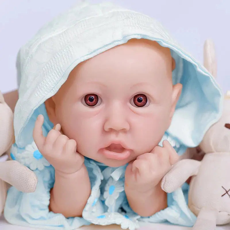 Image of Reborn Baby Dolls Exquisitely Hand-Painted 19.69-Inch Silicone Reborn