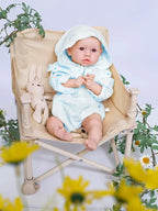 Image of Reborn Baby Dolls Exquisitely Hand-Painted 19.69-Inch Silicone Reborn