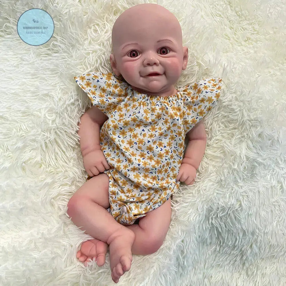 Image of Reborn Baby Dolls Full Body Silicone Reborn Baby Girl Doll Lovely