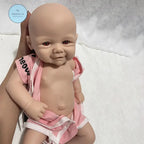 Image of Reborn Baby Dolls Full Body Silicone Reborn Baby Girl Doll Lovely