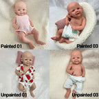 Image of Reborn Baby Dolls Full Body Silicone Reborn Baby Girl Doll Lovely