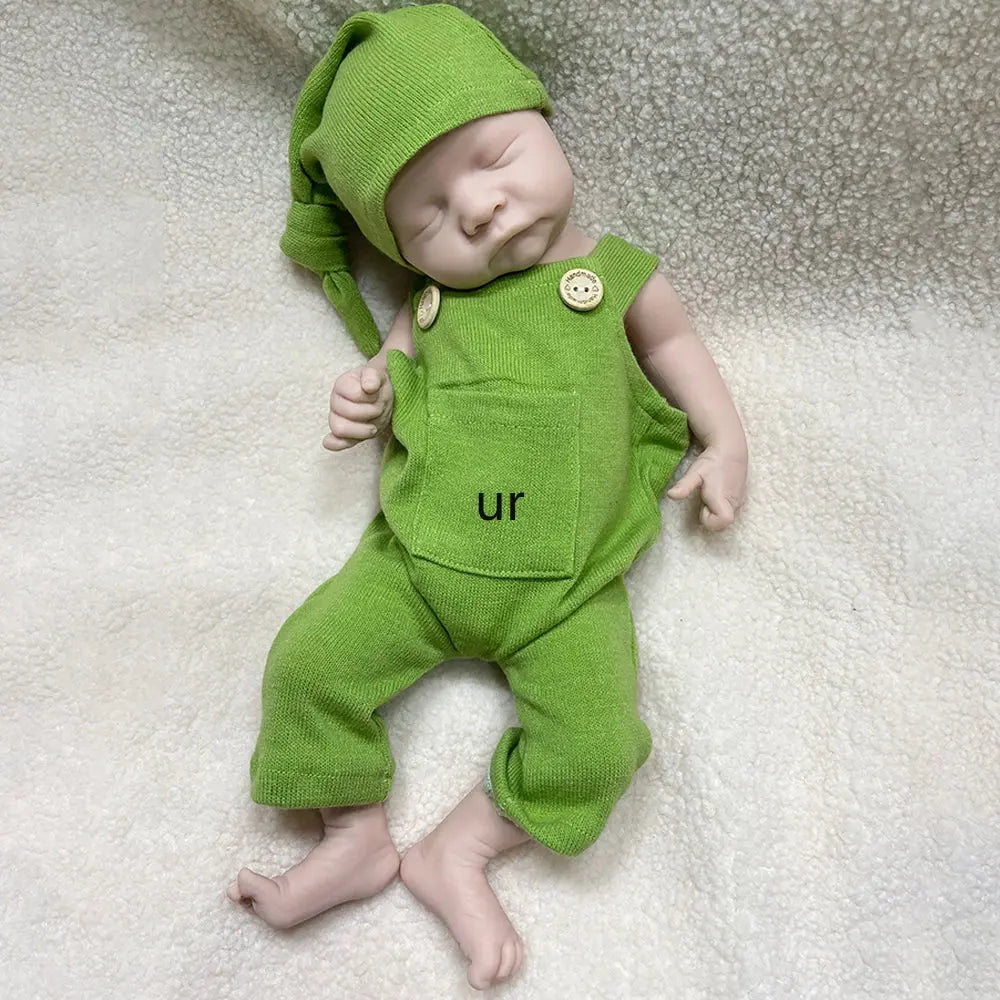 Image of Reborn Baby Dolls Handmade 18" Full Body Silicone Reborn Bebe Boy