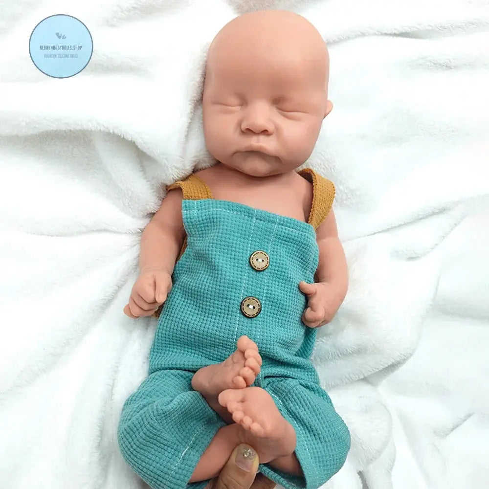 Image of Reborn Baby Dolls Handmade 18" Full Body Silicone Reborn Bebe Boy