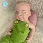 Image of Reborn Baby Dolls Handmade 19Inch Pascale Platinum Silicone Reborn