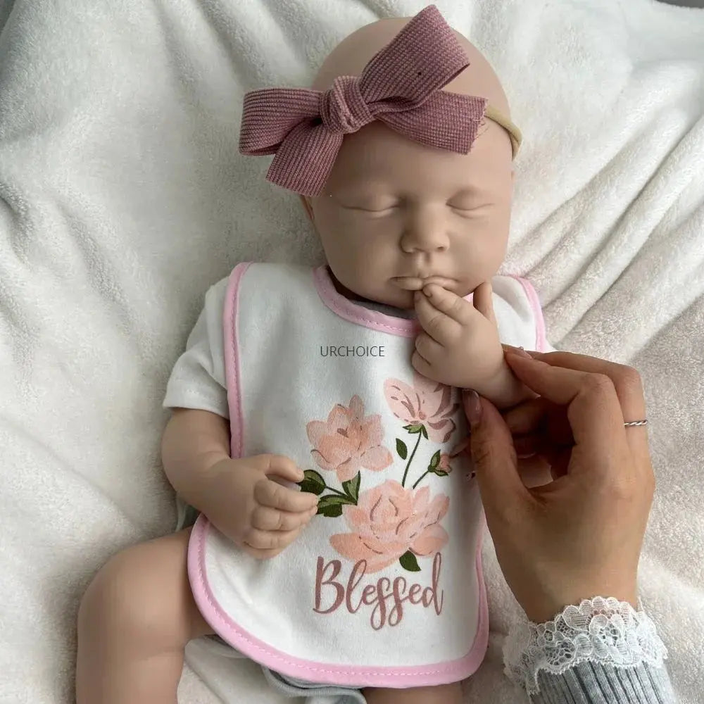 Image of Reborn Baby Dolls Handmade 20Inch Unpainted Silicone Reborn Baby