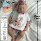 Image of Reborn Baby Dolls Handmade 20Inch Unpainted Silicone Reborn Baby