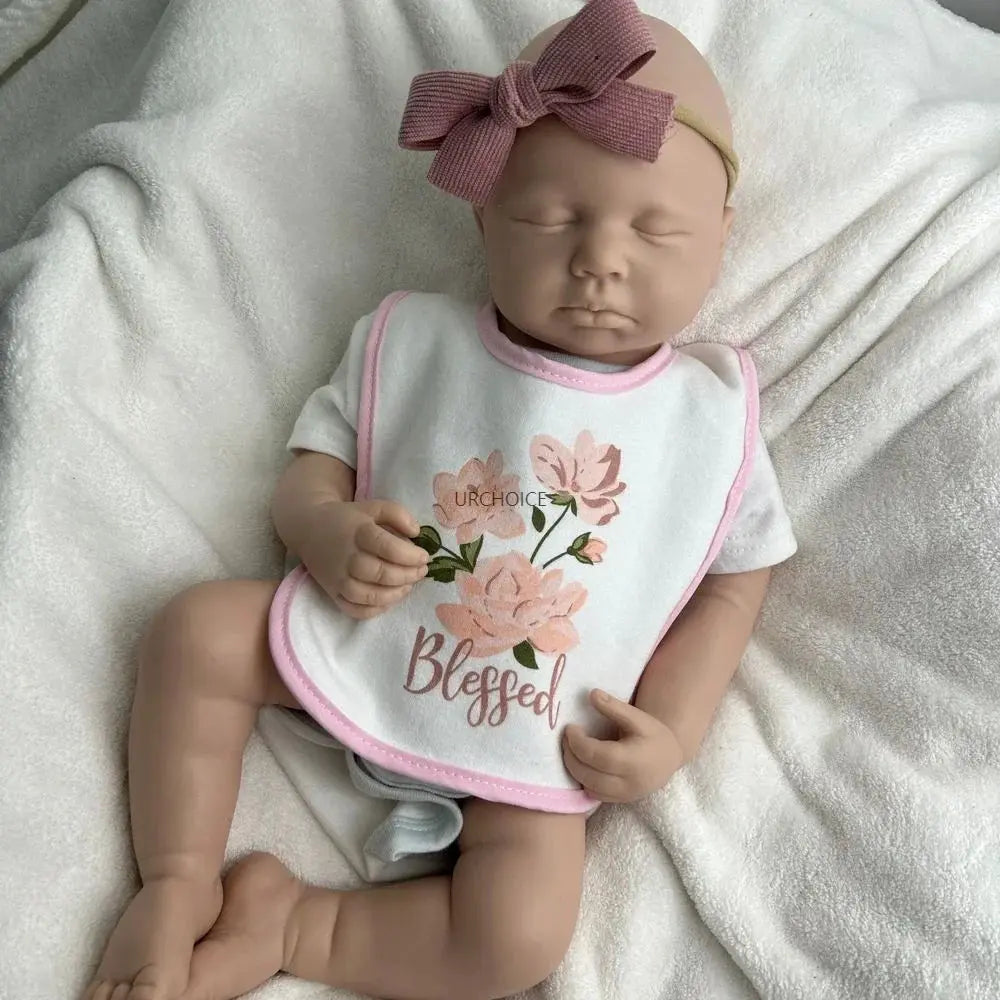 Image of Reborn Baby Dolls Handmade 20Inch Unpainted Silicone Reborn Baby