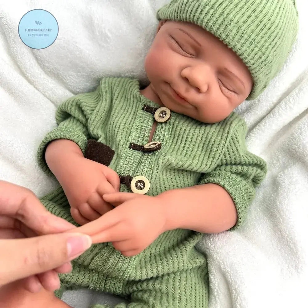 Image of Reborn Baby Dolls Handmade Realistic Features Weighted Body 19Inch