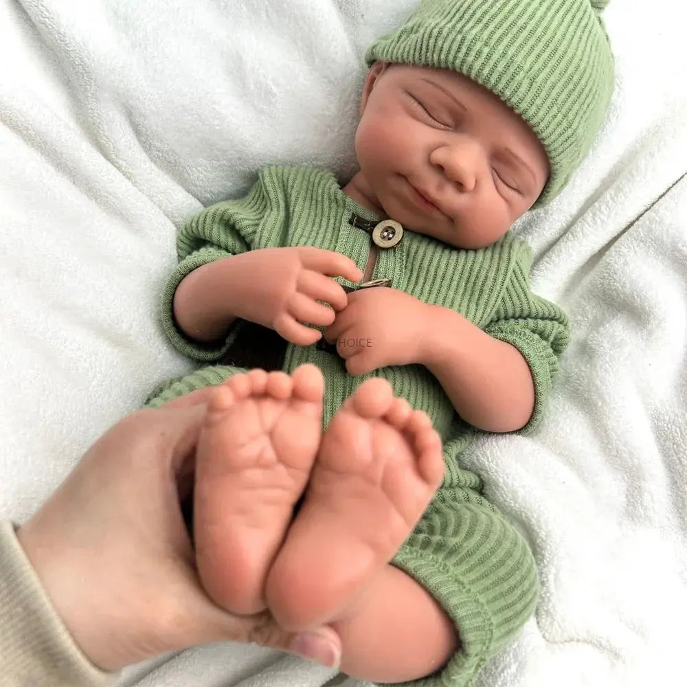 Image of Reborn Baby Dolls Handmade Realistic Features Weighted Body 19Inch