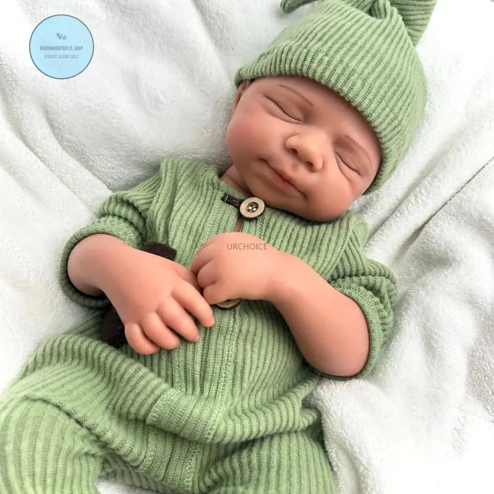 Image of Reborn Baby Dolls Handmade Realistic Features Weighted Body 19Inch