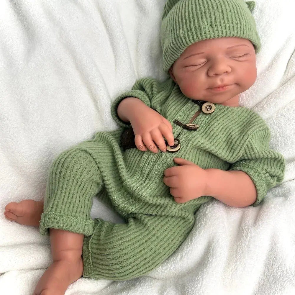 Image of Reborn Baby Dolls Handmade Realistic Features Weighted Body 19Inch