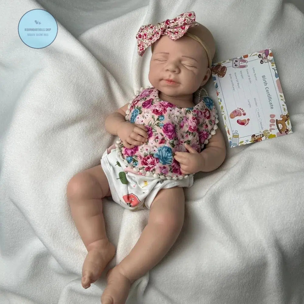 Image of Reborn Baby Dolls Handmade Realistic Features Weighted Body 19Inch
