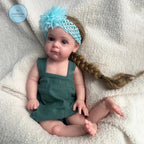 Image of Reborn Baby Dolls Handmade Solid 20Inch Silicone Reborn Baby Girl