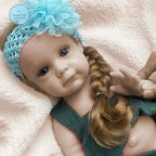 Image of Reborn Baby Dolls Handmade Solid 20Inch Silicone Reborn Baby Girl