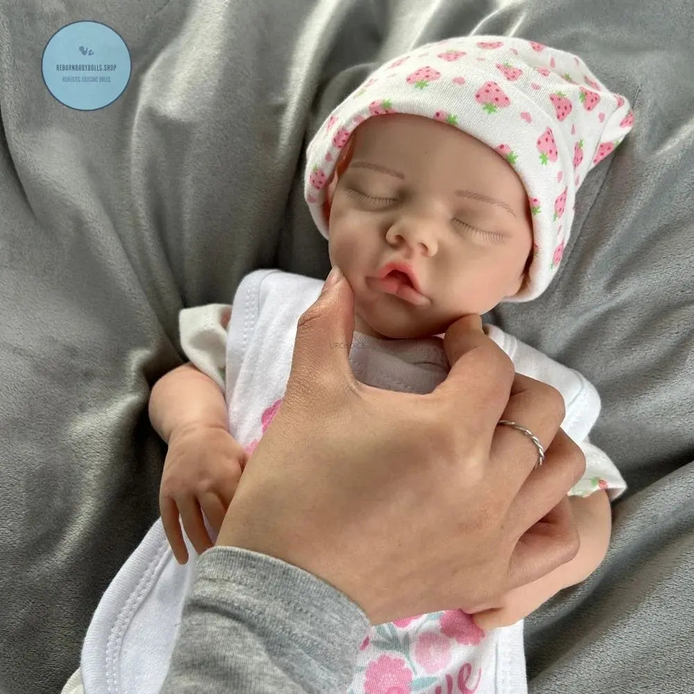 Image of Reborn Baby Dolls Highly Detailed 3D Skin Silicone Reborn Baby Girl