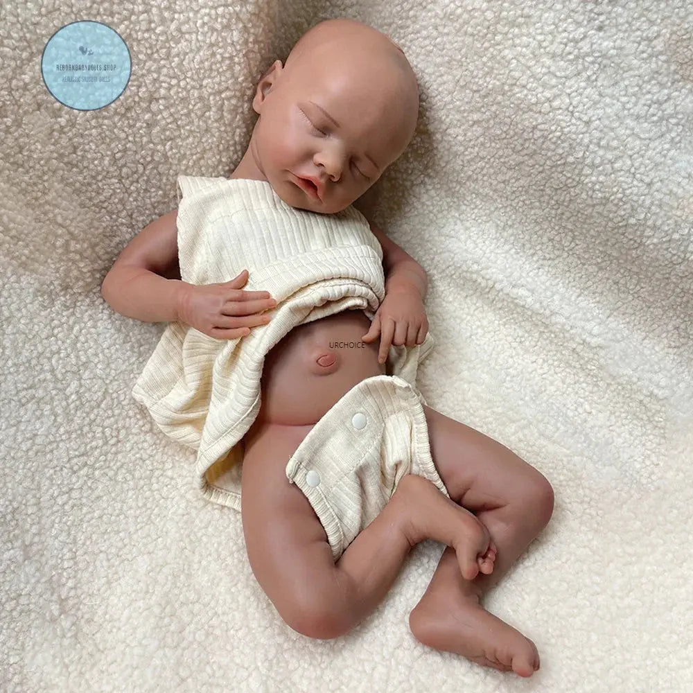 Image of Reborn Baby Dolls Highly Detailed 3D Skin Silicone Reborn Baby Girl