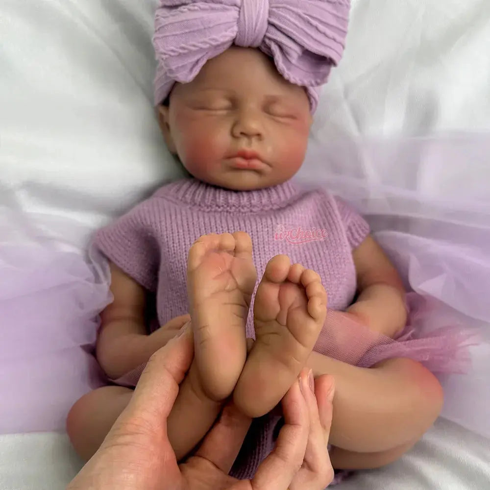 Image of Reborn Baby Dolls Lifelike 20" Silicone Reborn Doll Handmade Soft