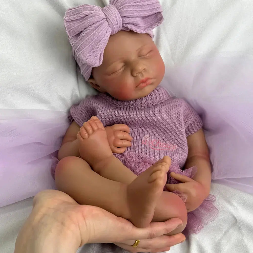 Image of Reborn Baby Dolls Lifelike 20" Silicone Reborn Doll Handmade Soft