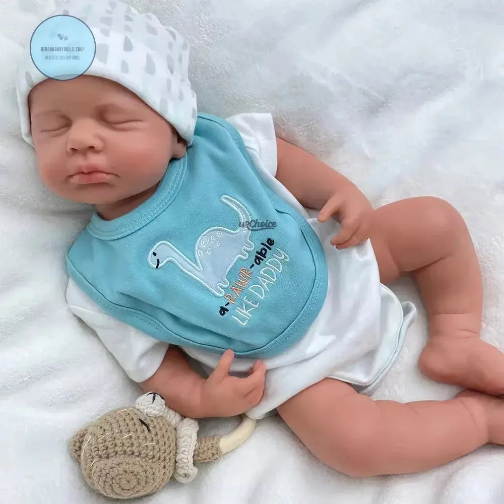 Image of Reborn Baby Dolls Lifelike 20" Silicone Reborn Doll Handmade Soft