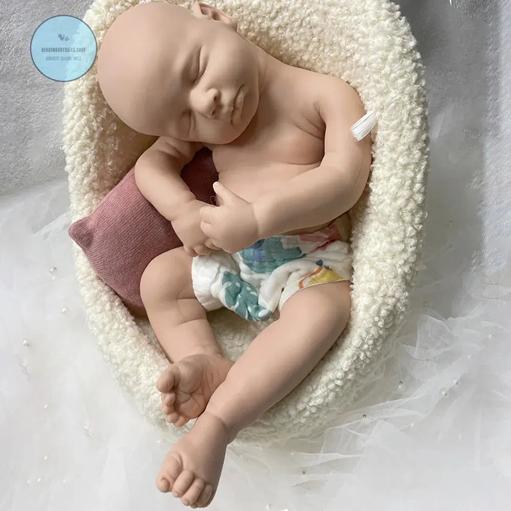 Image of Reborn Baby Dolls Lifelike 20" Silicone Reborn Doll Handmade Soft