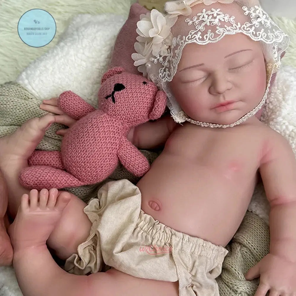 Image of Reborn Baby Dolls Lifelike 22" Exquisite Silicone Reborn Baby Dolls