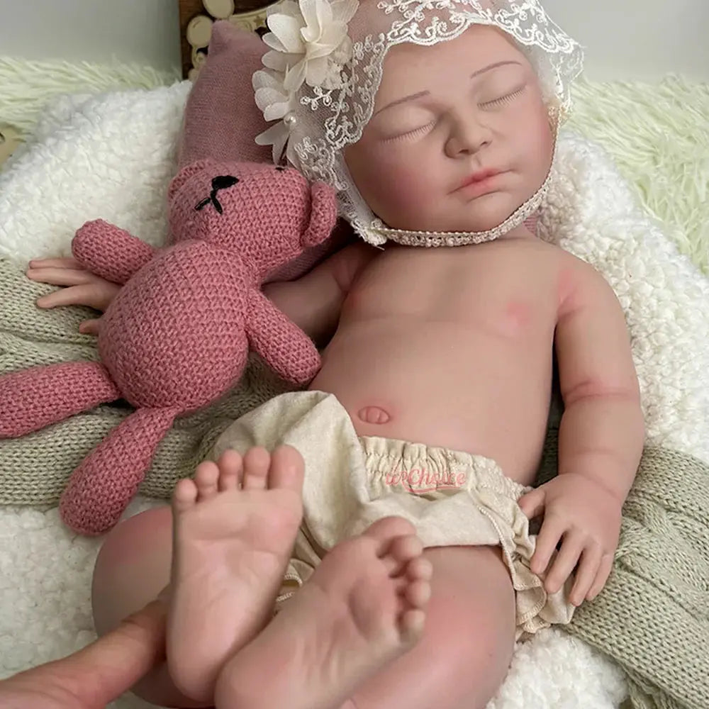 Image of Reborn Baby Dolls Lifelike 22" Exquisite Silicone Reborn Baby Dolls
